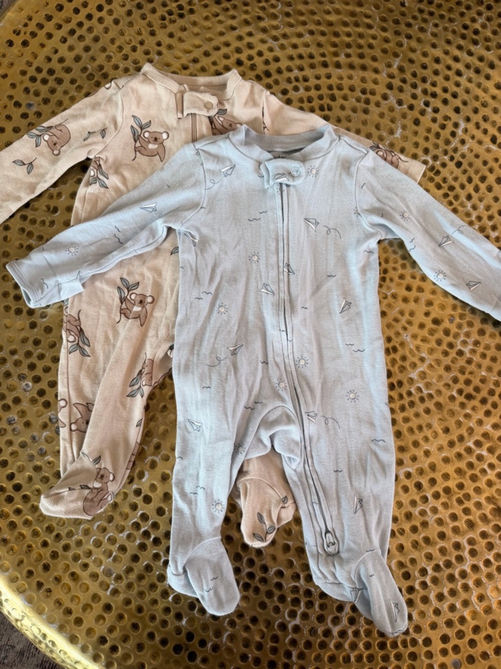 Carter's Baby boy Footed One-Piece Sleepers - Pajama bundle